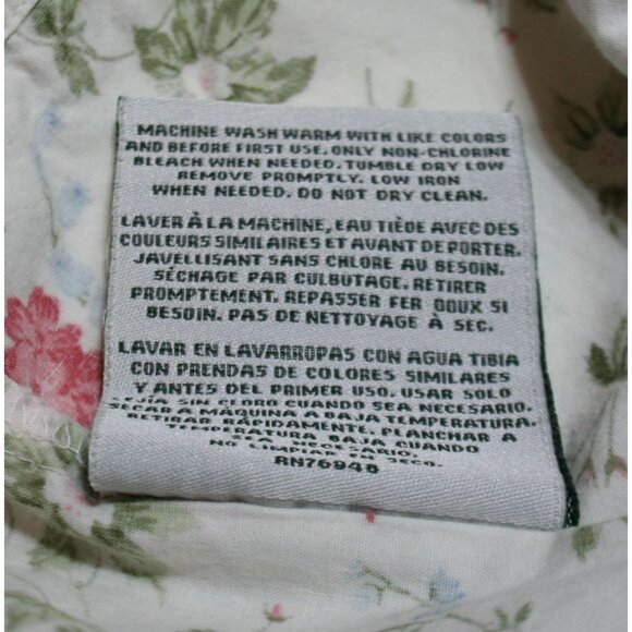 Laura Ashley 2 Lilian King Pillowcases Pink Floral 100% Cotton Cottage Romantic - Picture 5 of 6